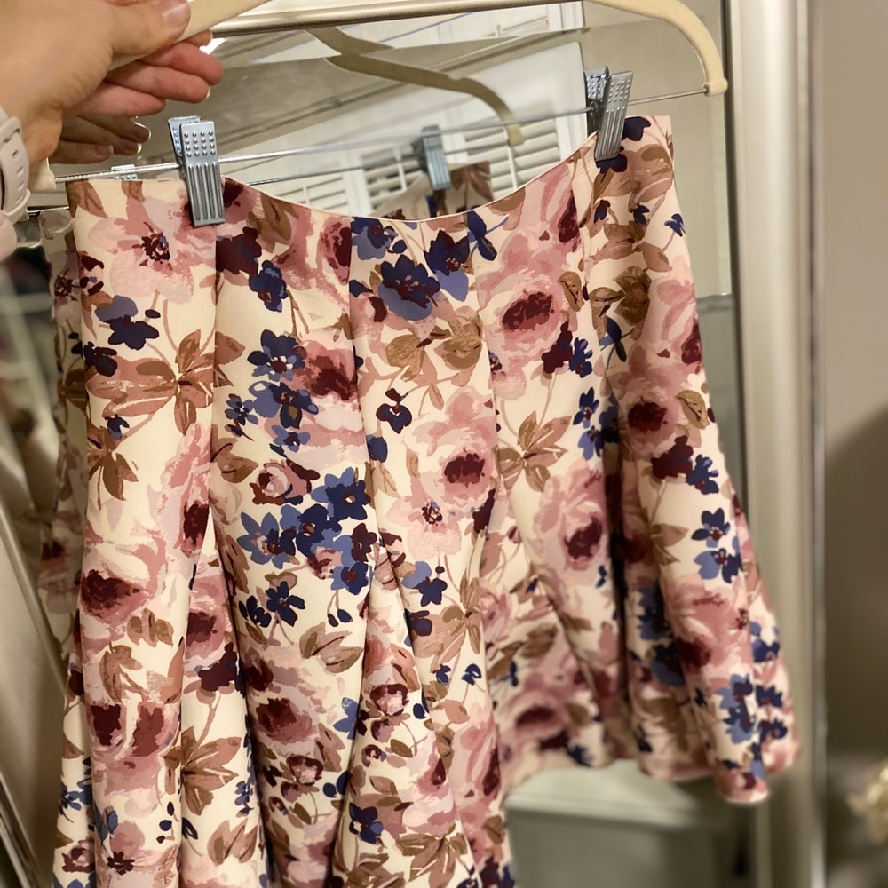 Floral skirt